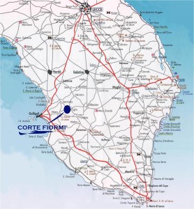 Mappa Salento